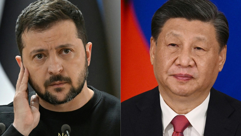 Ce au vorbit Xi Jinping și Volodimir Zelenski și ce mesaj transmite președintele Chinei prin telefonul dat la Kiev